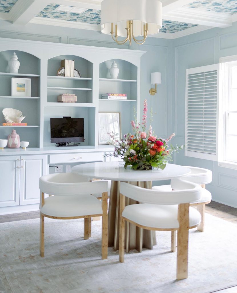 Luxury real estate design concept in an office